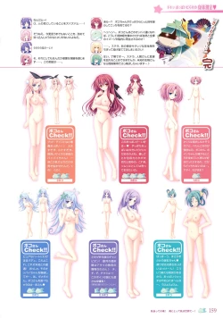 Page 163 of 77～and, two stars meet again～ Visual Fanbook