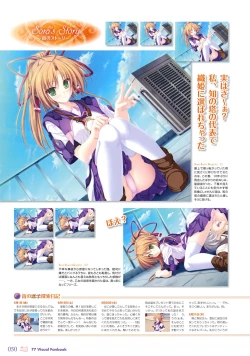 Page 54 of 77～and, two stars meet again～ Visual Fanbook