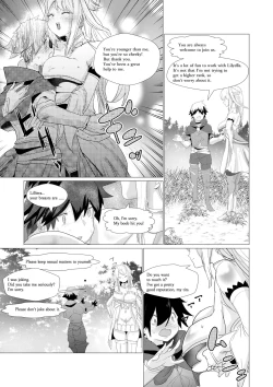 Page 38 of Majuu no Mori ni Nomikomareta Mura no Musume wa Shoufu Boukensha to Shite Inran ni Sugosu