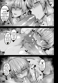 Page 13 of Morgan to Saber Alter no Tane Shibori Nikki | Morgan and Her Sister'sSemen Squeezing Diary