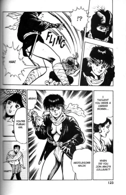 Page 123 of La Blue Girl Vol.6