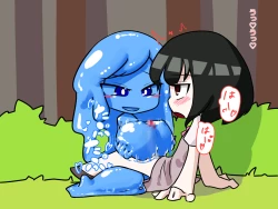 Page 46 of Futanari Musume ga Slime Musume ni Shiboritorareru Hanashi