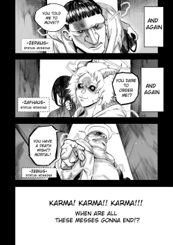 Page 8 of I sold my body to a god Chap2-3