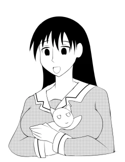 Page 20 of Azumanga NTR Ngentot, Sakaki's dirty secret