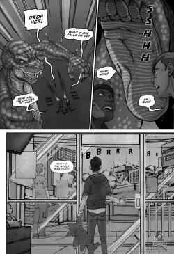 Page 15 of Trampage: World Score - BW