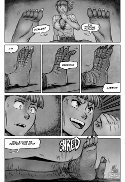 Page 6 of Trampage: World Score - BW