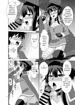 Page 4 of Megumin ga Okuchi de Nukinuki shite kureru Hon