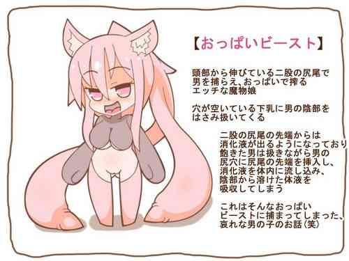 [Tanuki no Rakugaki] Mamono Musume Series "Oppai Beast"