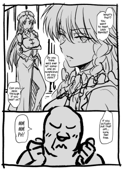 Page 1 of Sakuyasan to Longsan | Sakuya, Meiling and the Long-Range Uncle