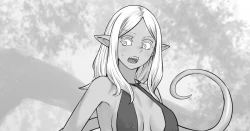 Page 1 of Mori ni Sumu Kaibutsu no Onnanoko no Hanashi