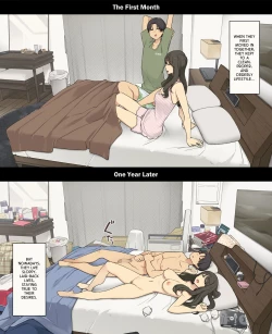 Page 28 of Dousei Seikatsu Ikkagetsume to Ichinen Ato, Asaokite kara Shuushin made no Hikaku | A Day in the Life of a Couple: Their First Month Living Together vs. One Year Later