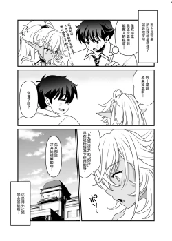 Page 10 of Seiyoku Ousei na Ajin Senyou Gakkyuu ni Danshi Seito wa Ore Hitori・Dark Elf JK Hen
