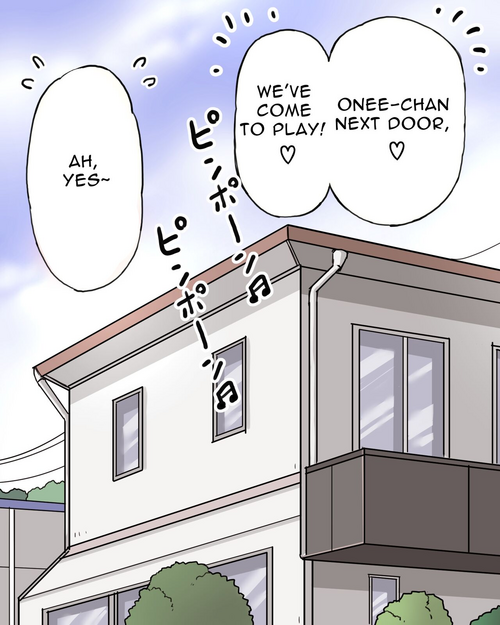 Download Kinjo no Kosan | Oneesan Gets Her Titties Sucked By The Local Girls