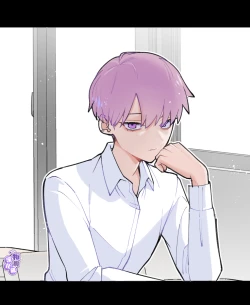 Page 7 of pinkuburūkarāmini manga + karāirasuto 4-mai｜粉色与蓝色与青的相遇