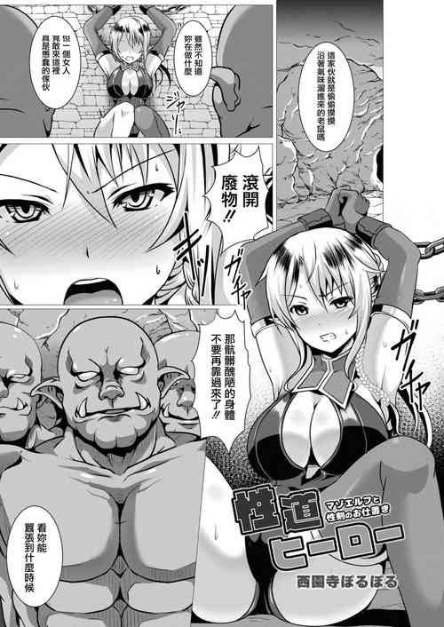 [西園寺ぽるぽる]性道ヒーロー 4 マゾエルフと性剣のお仕置き[中国翻译]