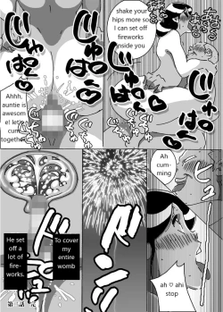 Page 10 of Maseo's Plan. Son Plays Suikawari While Mother Is Pounded by a Different Kind of Stick