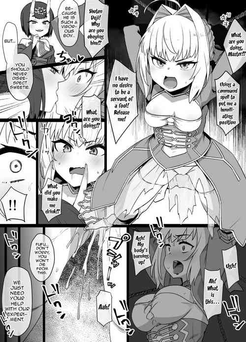 [Kusayarou] FGO Shuten Douji x Nero Hyoui Manga |  FGO Shuten Doji x Nero Possession Manga (Fate/Grand Order) [English]