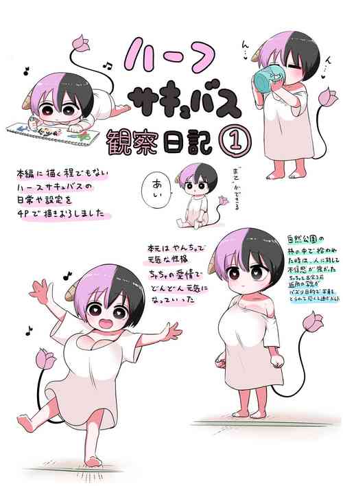 [Zurikishi] Half Succubus Kansatsu Nikki