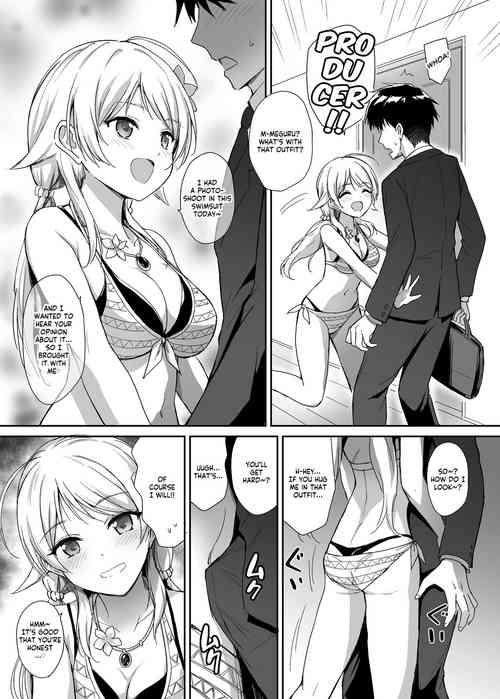 [54BURGER (Marugoshi)] Meguru to Mizugi Ecchi (THE iDOLM@STER: Shiny Colors) [English] [GenericWeeb]