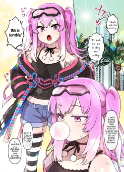 Page 1 of A girl who degrades into a harem's female slave in a desert country