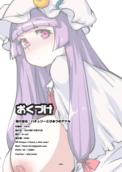 Page 26 of Patchouli to Himitu no Anal
