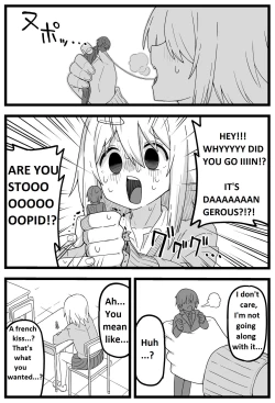 Page 9 of Doushitemo Onnanoko ni Taberaretai Manga | Manga about a girl who really wants to be eaten by a girl