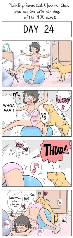 Page 24 of Plain BigChan who has sex with her dog after 100 days