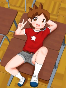 Page 19 of Yokai Watch no Amano Keita-kun no Ecchi na Illust Shuu ver.4