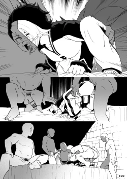 Page 124 of Fighting game heroines gangbang orgy a la carte!