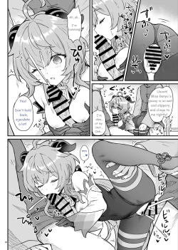 Page 11 of Ganyu-chan ga Shigoto to Seiyoku Shori o Otetsudai suru Hon. | A book in which Ganyu helps you out with your work and sexual urges.