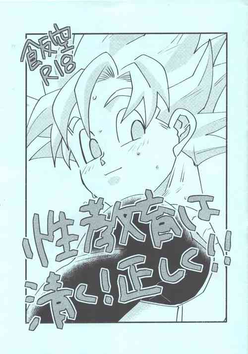 [terabaito (Ai)] Seikyouiku wa kiyoku! masashiku!! (Dragonball Z)