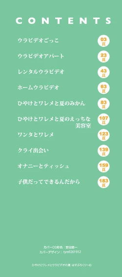 Page 3 of Hiyake to Wareme to Ura-Video no Natsu