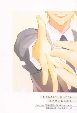 Page 34 of Dakara Yes to Itte Kure - I want you to say yes.