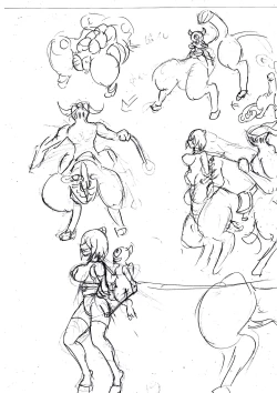 Page 6 of 一些上月草圖。有關RPG及FOX3