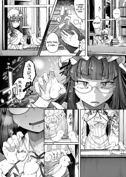 Page 12 of Ana to Muttsuri Dosukebe Daitoshokan 4