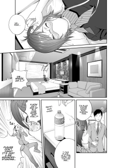 Page 10 of Keiri no Sanpakugan Kyonyuu Kurosuuone Has Seen That Busty Accountant's Unmasked Face