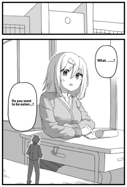 Page 1 of Doushitemo Onnanoko ni Taberaretai Manga | Manga - He really wants to be eaten by a girl