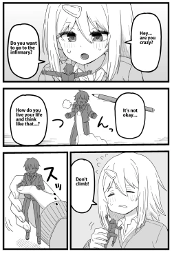 Page 2 of Doushitemo Onnanoko ni Taberaretai Manga | Manga - He really wants to be eaten by a girl