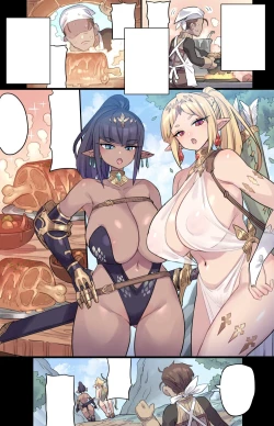 Page 6 of Hatsujou Shichatta Takabisha Elf Shimai