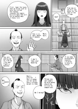 Page 4 of Maegami Pattsun Kurokami Long no Onnanoko ga Youkai o Taiji suru Ohanashi