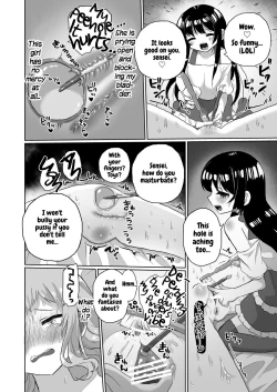 Page 36 of Joshidaisei Kateikyoushi, Psycho Les Gaki ni Haibokushi Choukyou Sareru