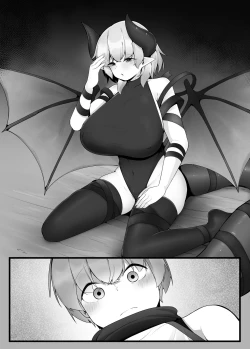 Page 23 of Kakedashi Yuusha ga Onee-san Succubus no Milk Server ni Naru Hanashi