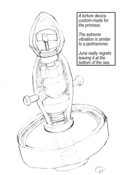 Page 36 of Kanzen Kousoku Dasshutsu Magic de Shinkai 10,000m Kara Seikan Dekiru no ka⁉ | Escape Queen Juna - Can she survive a depth of 10,000 yards?