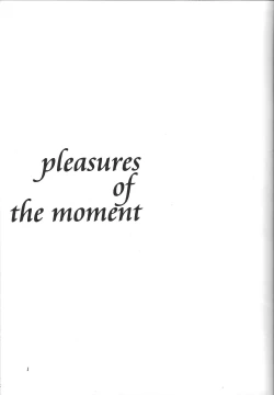 Page 2 of pleasures of the moment