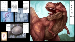Page 4 of Tyrannosaurus SexDinosaur girl and good friend's copopulation