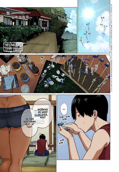 [Etuzan Jakusui] Puramo Tokashite... | Melt My Plastic Models Down… (COMIC Anthurium 2023-01) [English] [Coffedrug+RedLantern] [Colorized] [Digital]