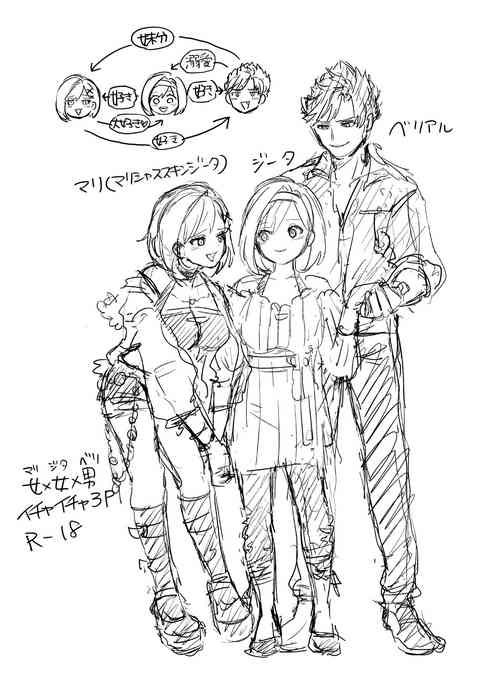 Download MariDjeetaBeli Nazo 3P R-18 Manga