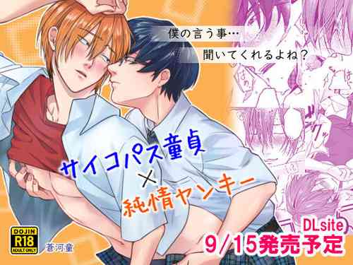 [Tsubameya (Ao Kappa)] Psychopath Doutei x Junjou Yankee [Digital]
