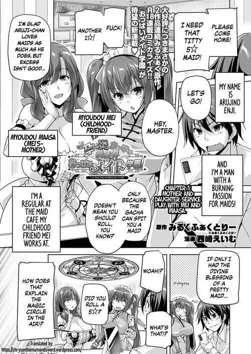 Download Motto! Haramase! Honoo no Oppai Isekai Oppai Maid Gakuen! Ch. 1