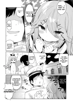 Page 5 of Hatsujou Yamakazechan in heat loves her Papa!